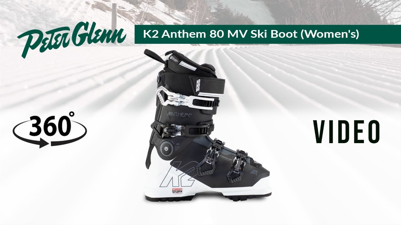K2 Anthem 80 MV Ski Boot (Women's) - YouTube