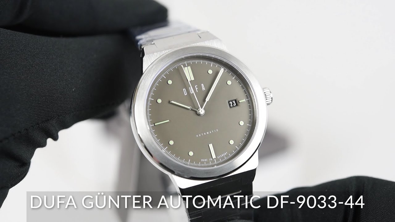 DuFa Günter Automatic DF-9033-44 - YouTube
