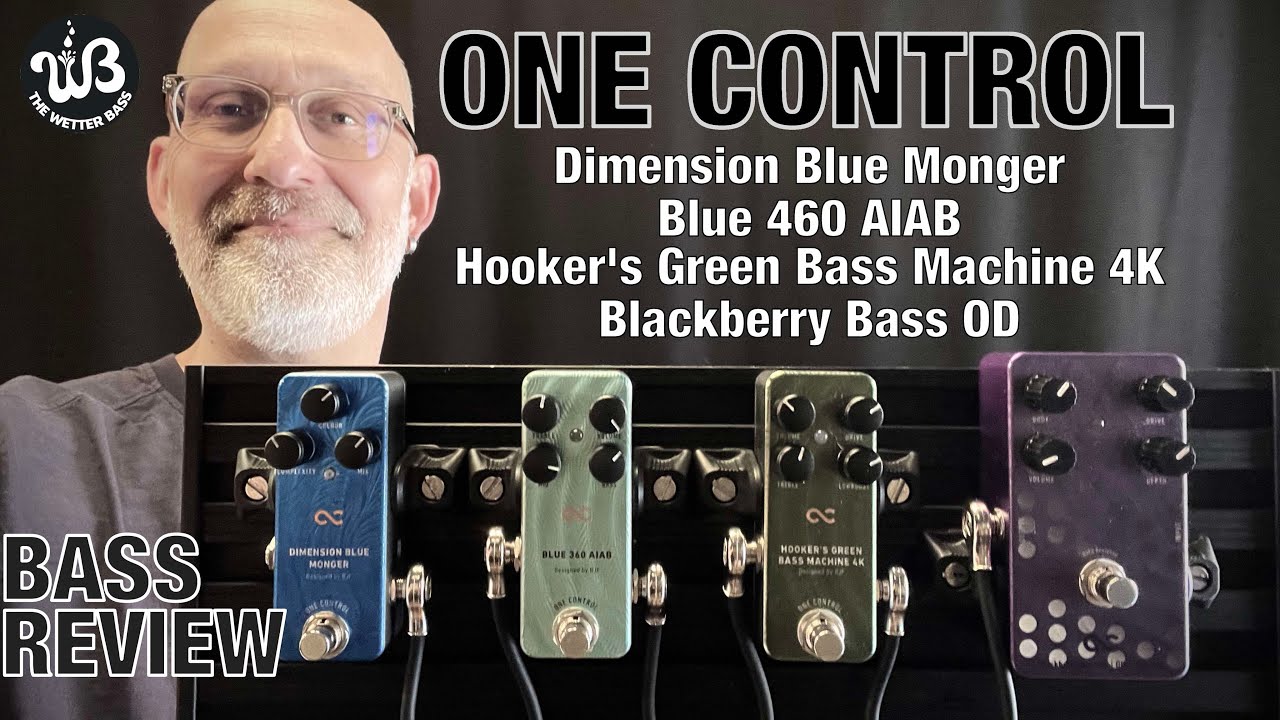 Group AND individual review of 4 One Control pedals on BASS - YouTube