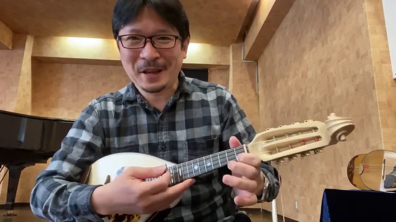 大西功造氏によるマンドリン紹介（宮野厚志 M-3bis／松島哲志 MS-3bis