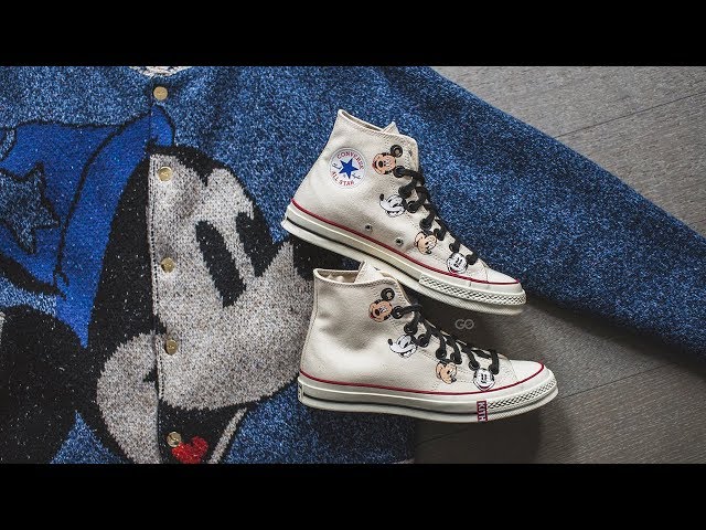 Kith x Disney x Converse Chuck Taylor All-Star 70 Hi: Review & On
