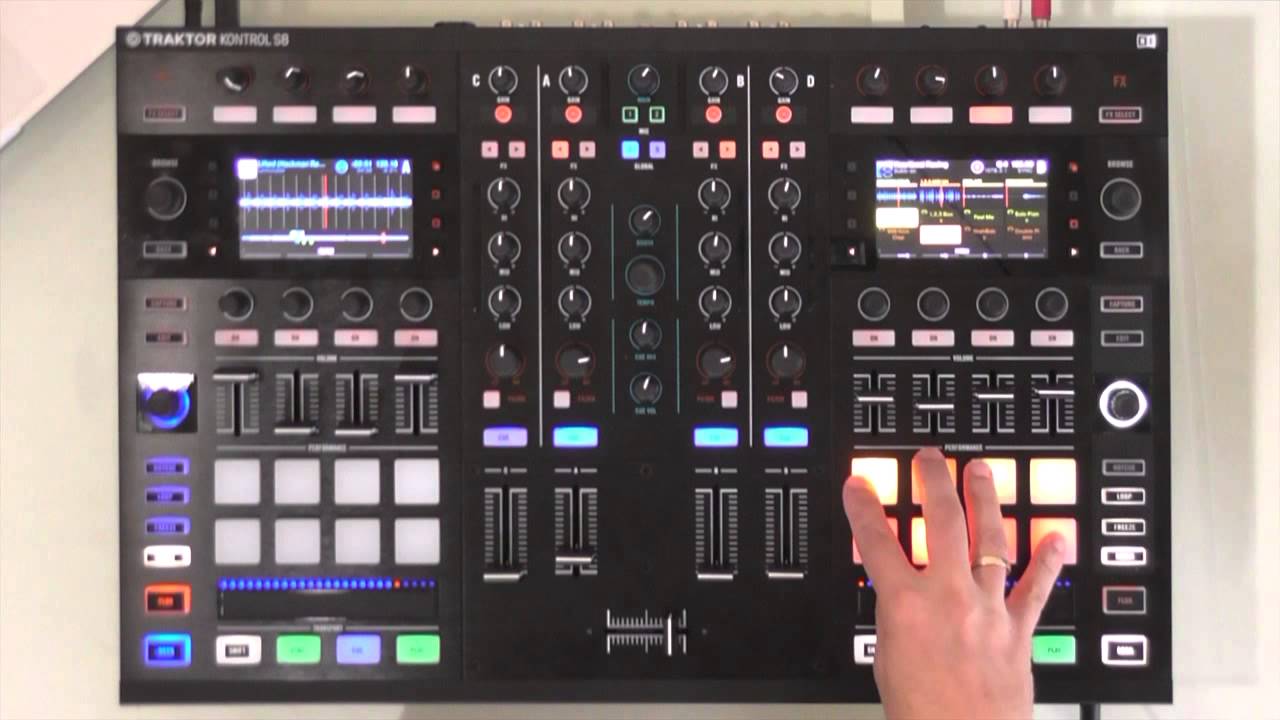 Native Instruments Traktor Kontrol S8 Controller Review - Digital