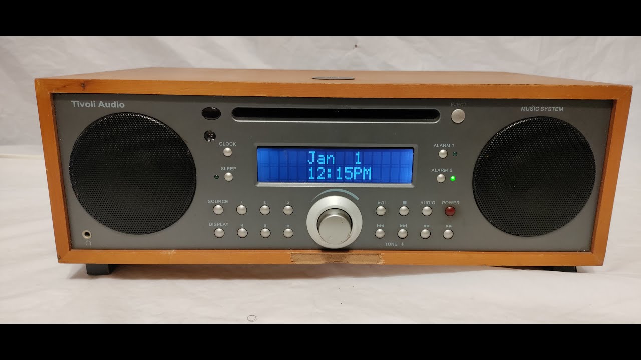 Tivoli Audio CDプレヤー【壊れています】 Tivoli Audio CDプレヤー