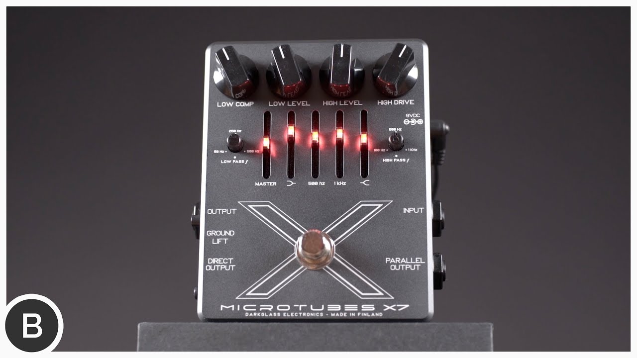 Darkglass Electronics Microtubes X7 ベース用プリアンプ