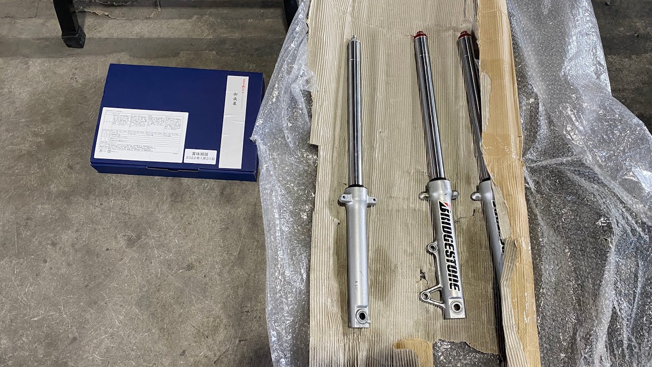 NSRmini】【NSF100】【NSR50】フロントフォークオーバーホール【ミニ