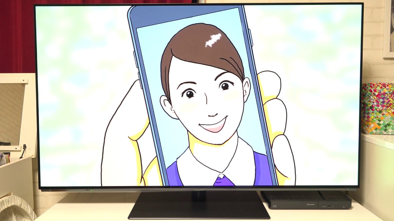 Panasonic TH-55FZ950の感想 - YouTube