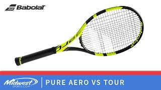 Babolat Pure Aero VS Tour - YouTube
