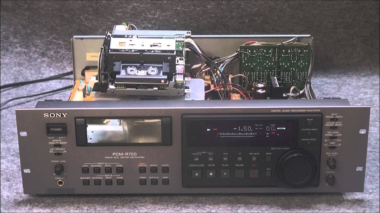SONY PCM-R700 - YouTube