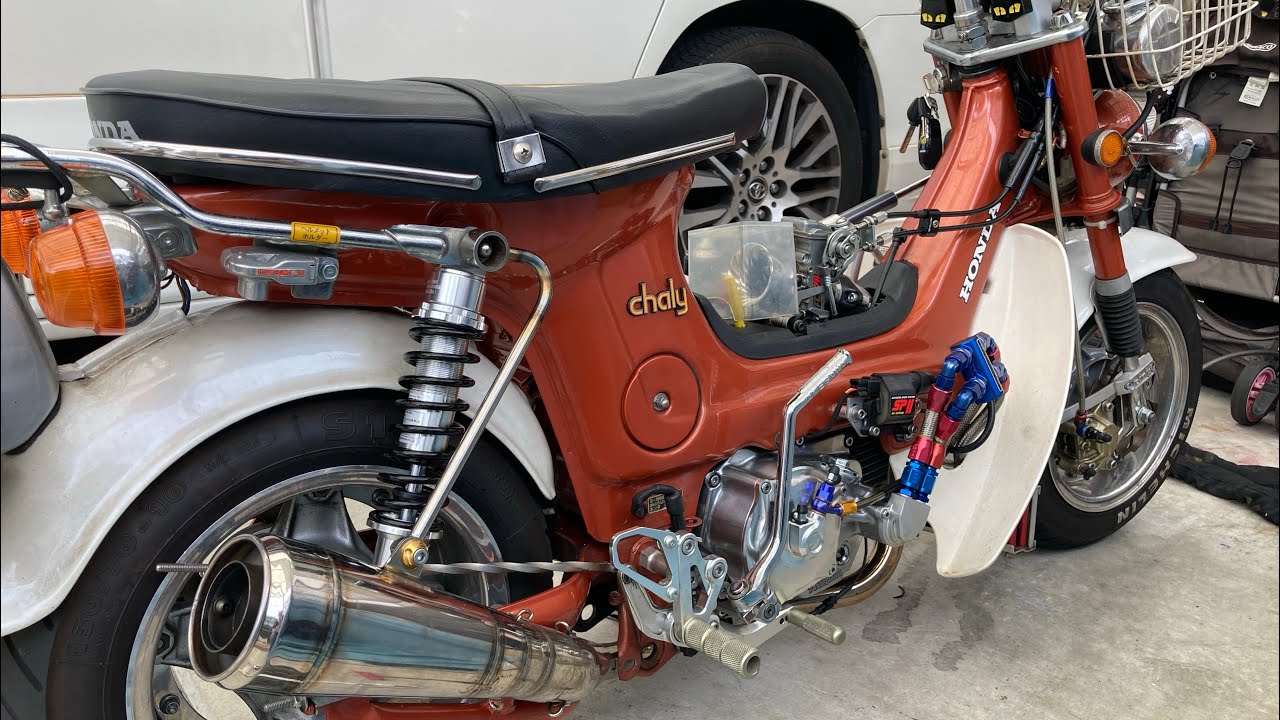 4mini】シャリーのリアサス快適化！OKDからDAYTONAへ！#ツーリング