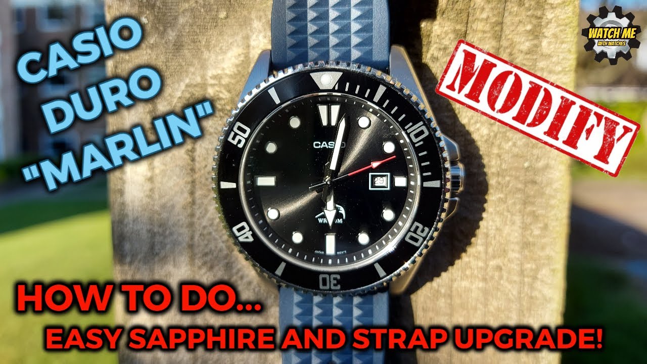Easy Upgrades To Cult Classic! Casio Duro Mods - YouTube