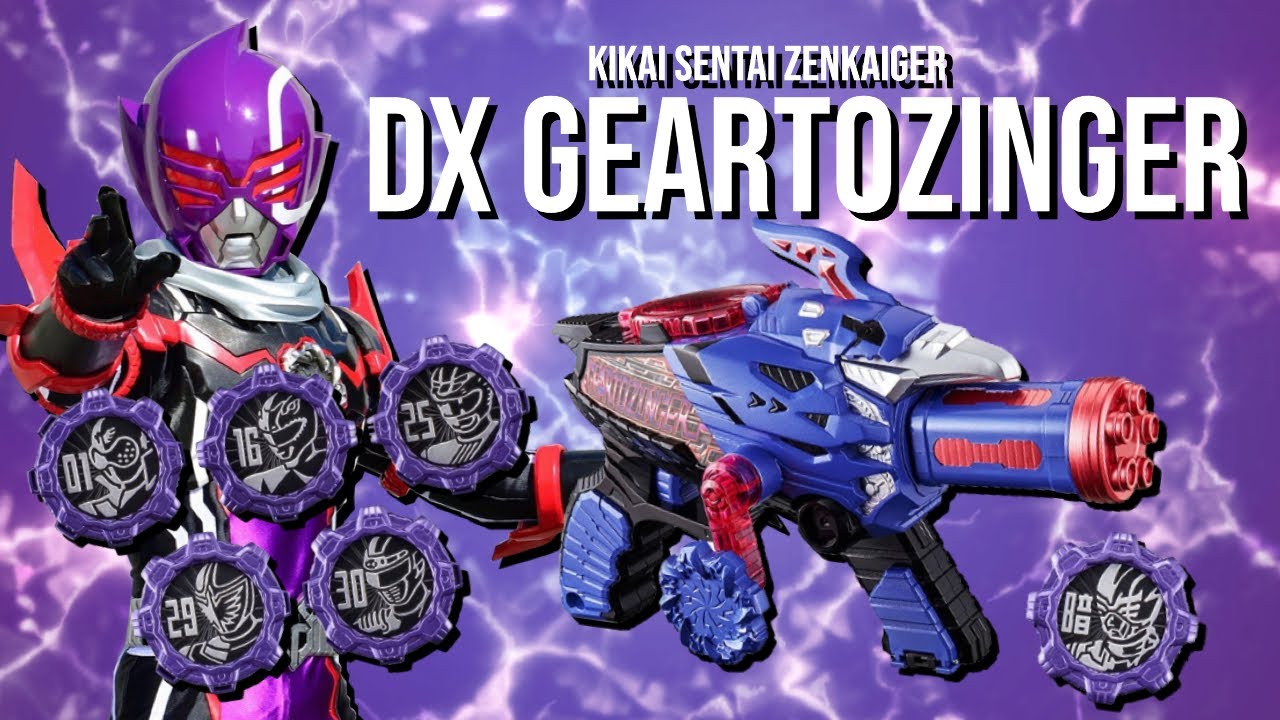 Kikai Sentai Zenkaiger- Premium Bandai Exclusive DX Geartozinger