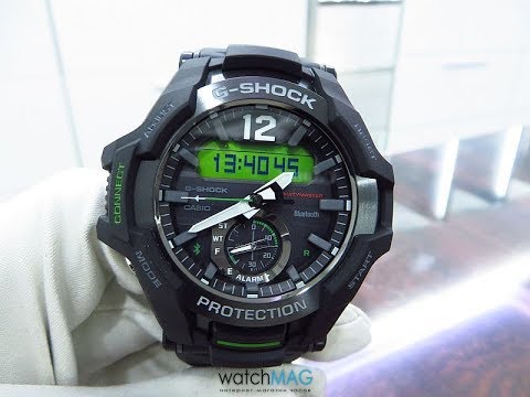 Casio G-Shock GravityMaster GR-B100-1A3ER - YouTube