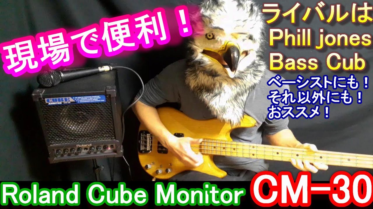 ライバルはPHIL JONES BASS CUB】Roland Cube Monitor CM-30 を