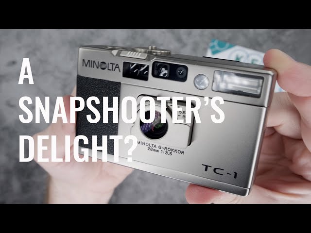The Minolta TC-1 Is Designed To Be Used Obsessively - YouTube