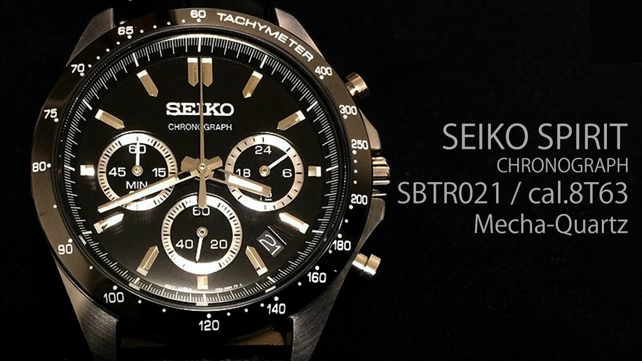 SEIKO SELECTION SBTR021 / cal.8T63 Mecha-Quartz Chronograph - YouTube