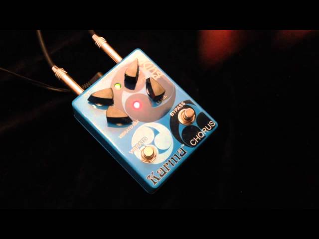 Budda Karma Chorus Effects Pedal Demo - YouTube