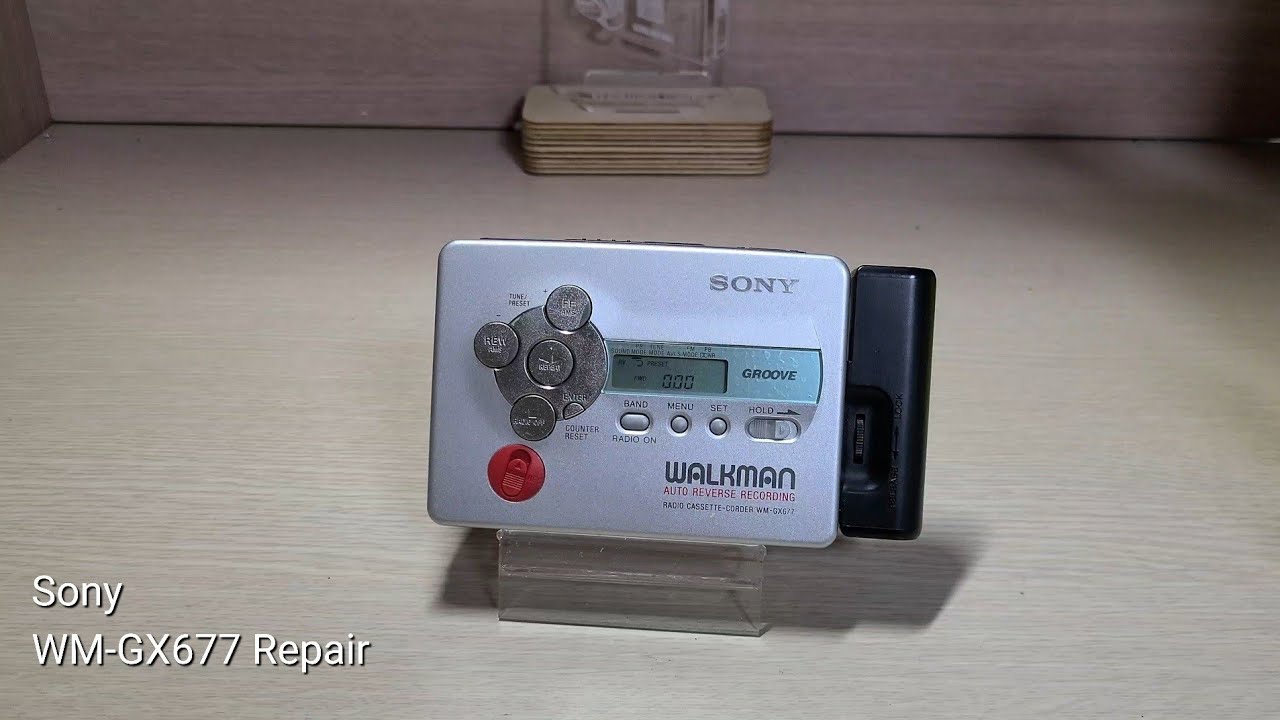 Sony WM-GX677 Cassette Player Walkman - YouTube