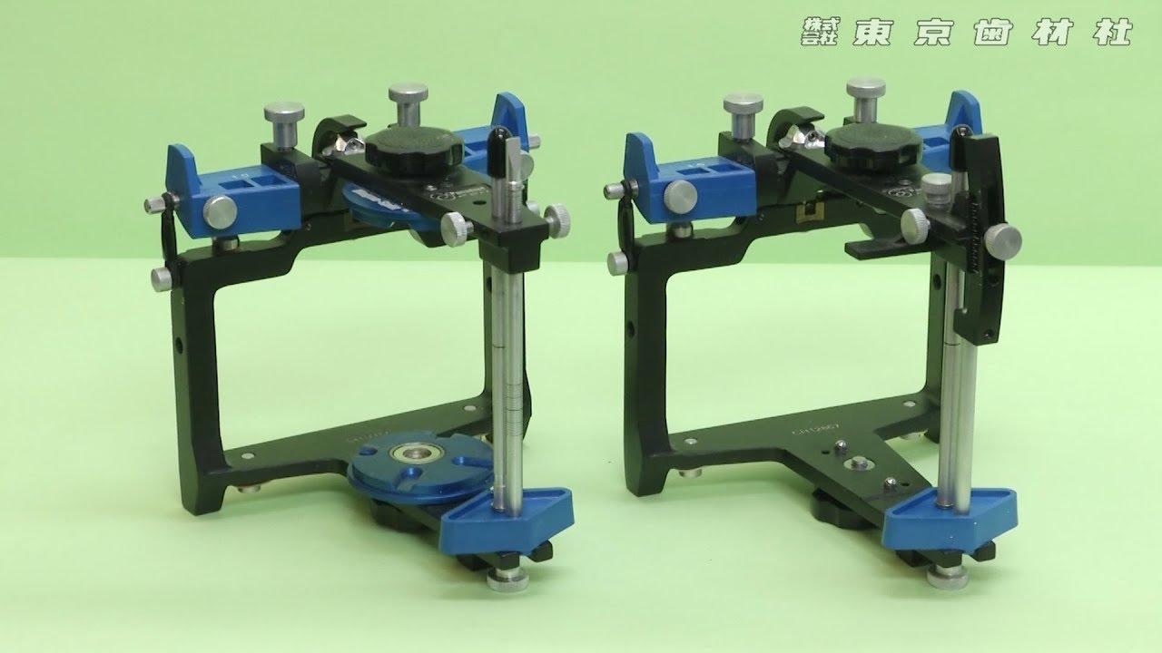 12 咬合器装着の準備（パナデント） - YouTube