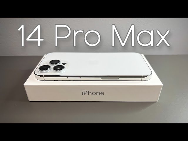 iPhone 14 Pro Max White/Silver - Unboxing & First Impressions