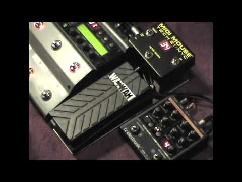 Tech 21 MIDI Mouse Pedal Demo Review - Vince Genella - YouTube