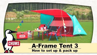 A-Frame Tent 3|CHUMS(チャムス)|アウトドアファッション公式通販
