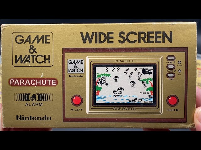 Nintendo Game & Watch - Parachute - Widescreen (PR-21) Unboxing