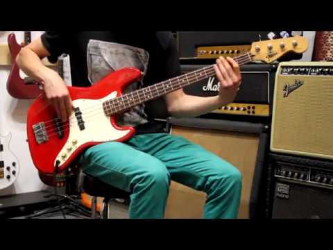 Fender Jazz Bass Standard Mexico 1994 - YouTube