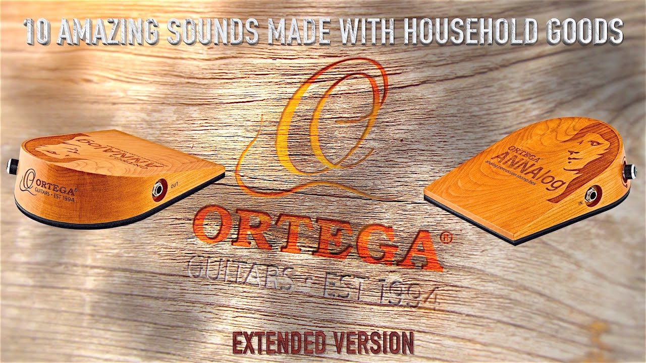 Ortega Guitars ANNAlog Percussion Stomp Box Demo | Extended