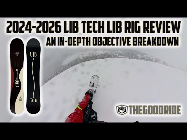Lib Tech Lib Rig 2025 and 2026 Snowboard Review - YouTube