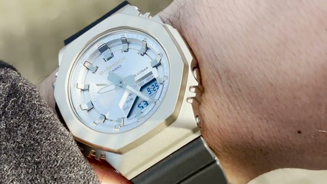 Unboxing The Casio G-Shock GM-S2100BC-1AER - YouTube