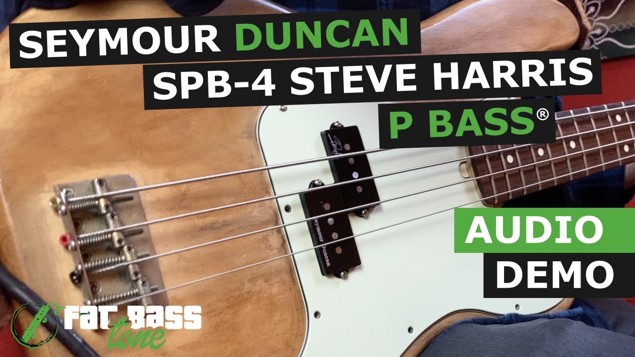 Captador Contrabaixo 4 Cordas Seymour Duncan SPB-4 Steve Harris