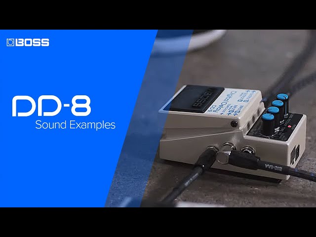 BOSS DD-8 Digital Delay - Sound Examples - YouTube