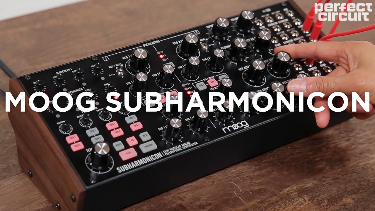 Moog Subharmonicon Semi-Modular Analog Synthesizer - Perfect Circuit