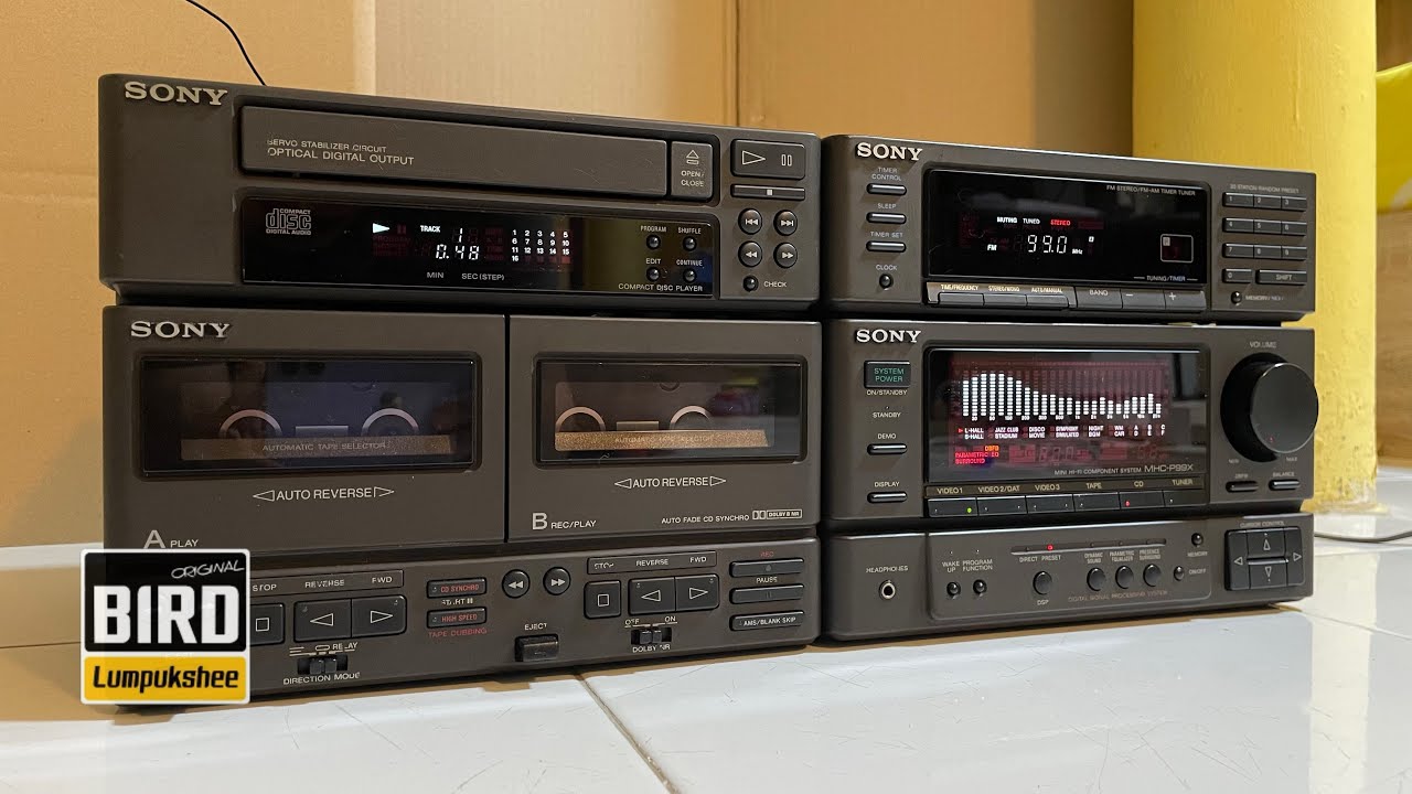 Sony MHC-P99X - YouTube