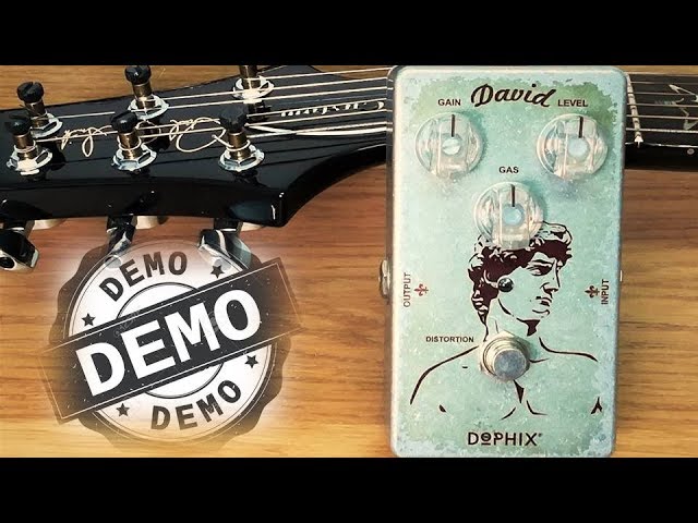 GUITAR PEDAL | DOPHIX DAVID DISTORTION PEDAL | - YouTube