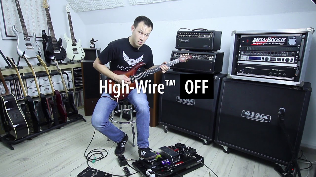 Mesa Boogie High-Wire Dual Buffer & Output Boost demo by Daniel