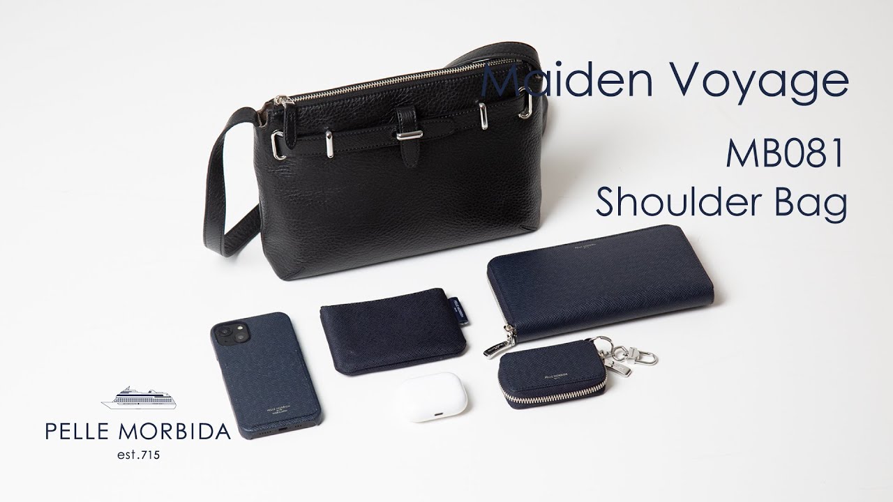PELLE MORBIDA - Maiden Voyage MB081 シュリンクレザー ショルダー