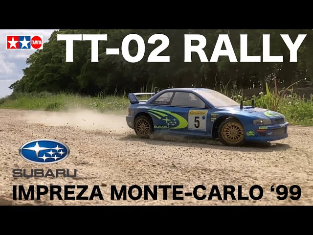 タミヤ TT-02 Rally】連休は久しぶりにラリーカーを楽しむ