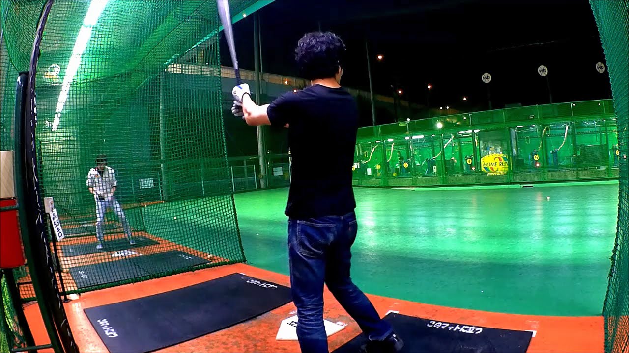 左右両打席ホームラン（名古屋市中川区 バッティングららら千音寺店