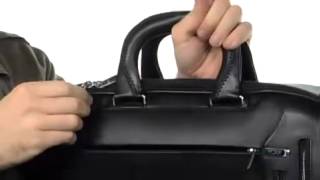Tumi Arrivé - Narita Slim Leather Brief SKU: #8028187 - YouTube