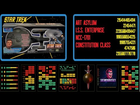 Star Trek TOS I.S.S. Enterprise NCC-1701 by Art Asylum - YouTube