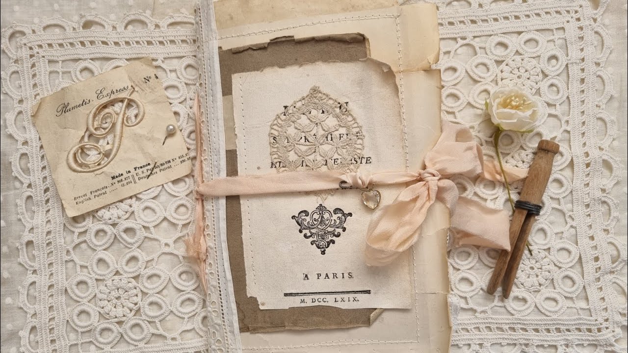 Antique Junk Journal - YouTube