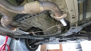 触媒ストレート(BE FREE)取り付け（日産 フェアレディZ・Z33）by