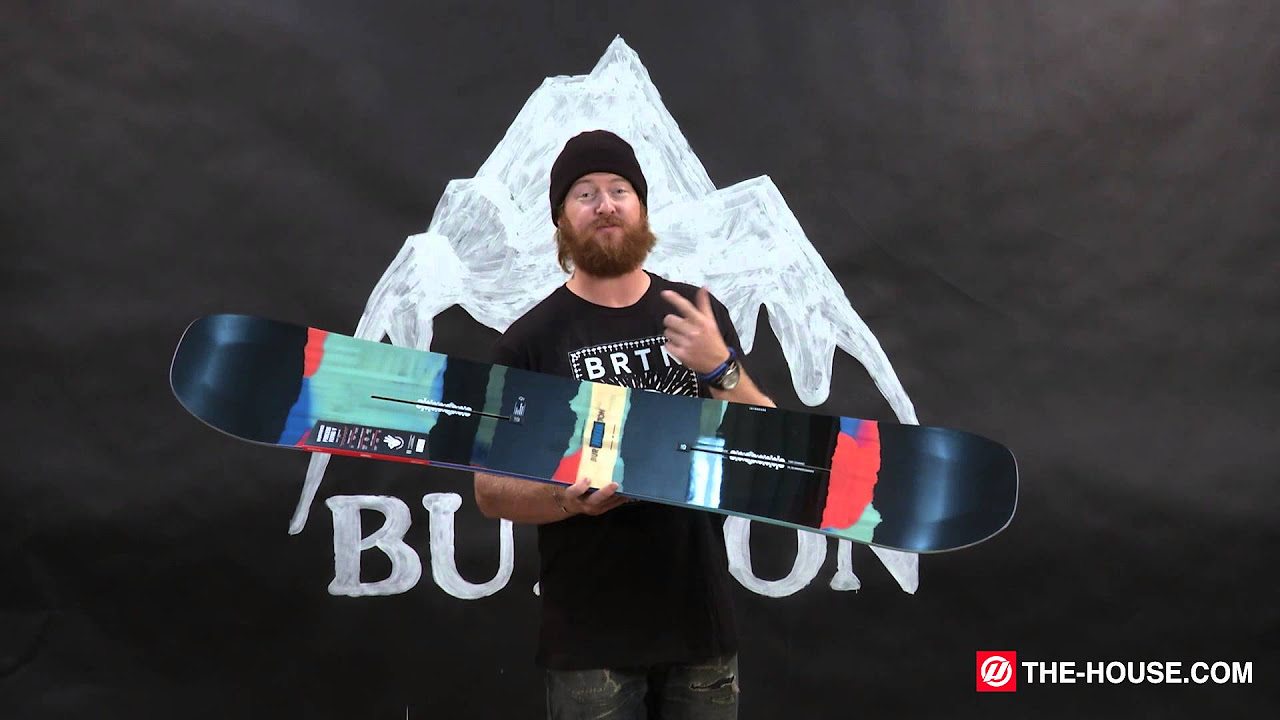 2016 Burton Process Flying V Snowboard Review: The-House.com - YouTube