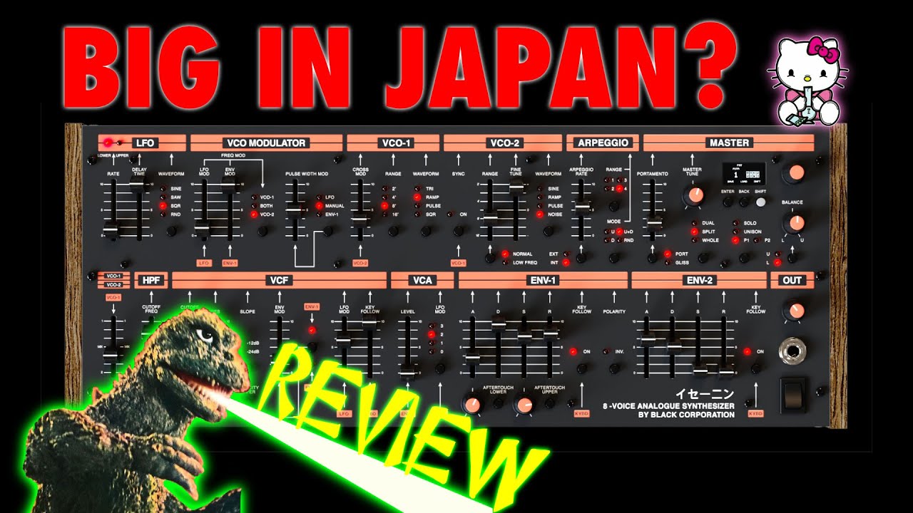 Black Corporation ISE-NIN Synthesizer Review (vs. Roland Jupiter-8