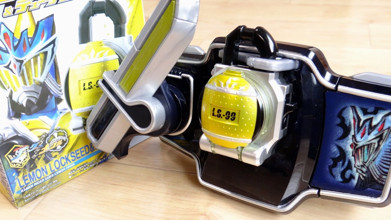 Includes Professor Ryoma & Takatora's voices! DX Lemon Lockseed