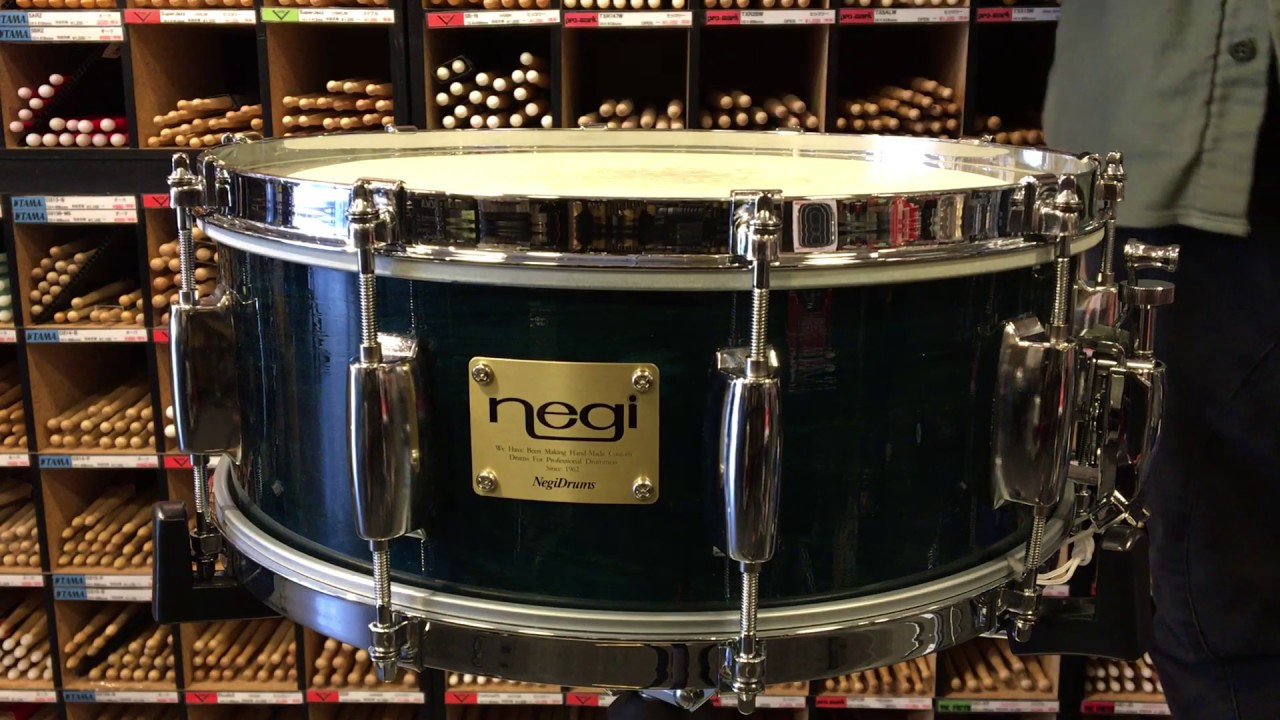 NegiDrums スネアドラム WW-19905 / アガチスシェル14×5.5 シングル