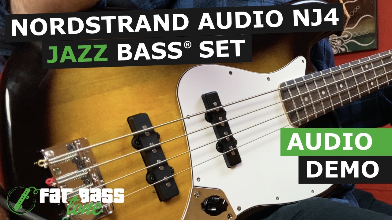 Nordstrand Audio NJ4 Jazz Bass® Pickup Set Demo - YouTube