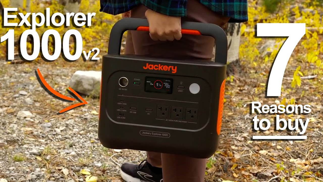 Jackery Portable Power Station Explorer 1000
