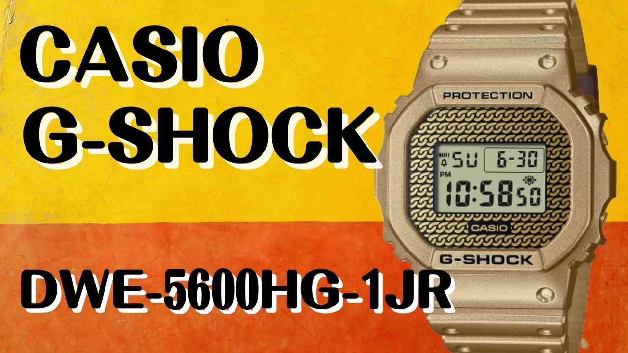 CASIO G-SHOCK DWE-5600HG-1JR メンズ 替えバンド・ベゼル付き